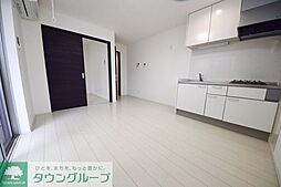 JR常磐線 北松戸駅 徒歩4分の賃貸アパート 3階1LDKのリビング/ダイニング