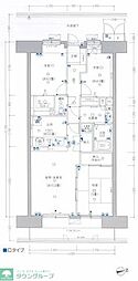 白井ロジュマン 3LDKの間取図画像