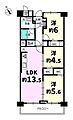 東大和グリーンタウン3号棟4階2,198万円