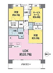 クレストフォルム日吉レインボーズヒルパークサイド棟