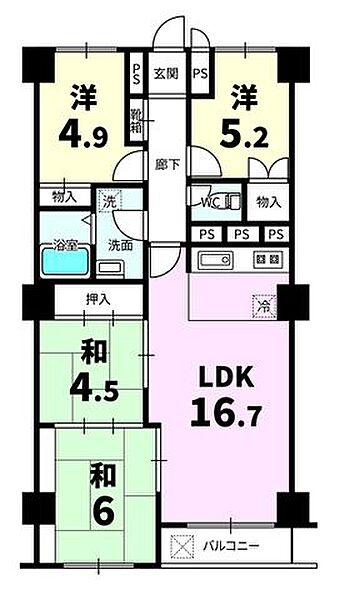 間取り：301000113691