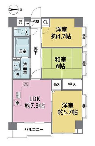 間取り：313004887079