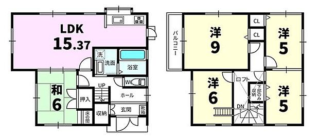 明石市大久保町大久保町(5LDK)の間取り