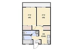 シャトウハシモト 2階