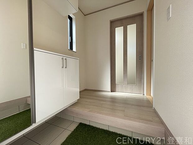 耐熱ドアの玄関です