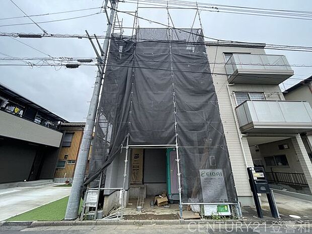 外観外壁工事が終わりました2026.09.19