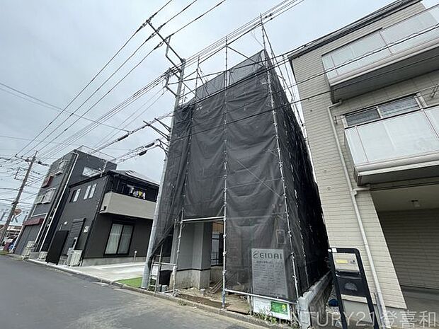 外観もうすぐ完成です