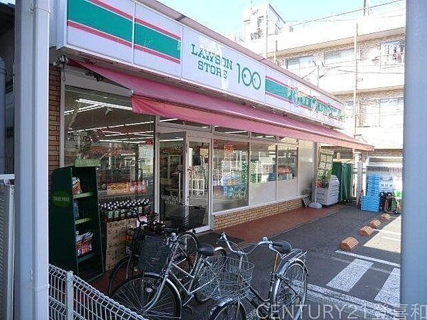 ローソンストア100 志木本町店 徒歩5分。 360m