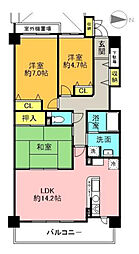 間取図画像 3LDK