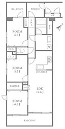 間取図画像 3LDK