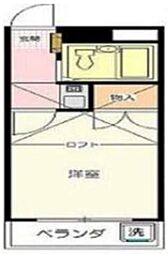 M-PLAZA8坂戸 1Kの間取図画像