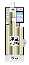 アーバンハイム寿 ワンルームの間取図画像