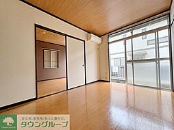 西武新宿線 南大塚駅 徒歩4分の賃貸アパート 1階2DKのリビング/ダイニング