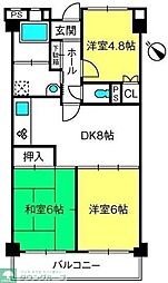 東武東上線 若葉駅 徒歩11分の賃貸マンション