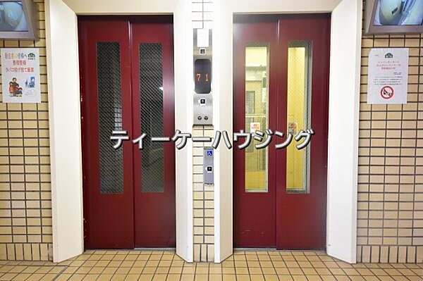 エレベーター2基完備しております。