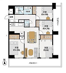 間取図画像 4LDK