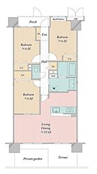 間取図画像 3LDK