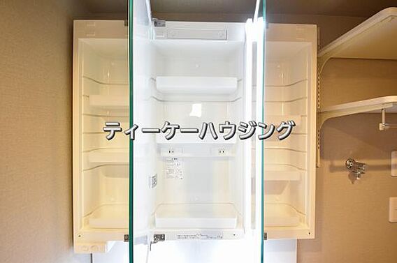 三面鏡の裏には...