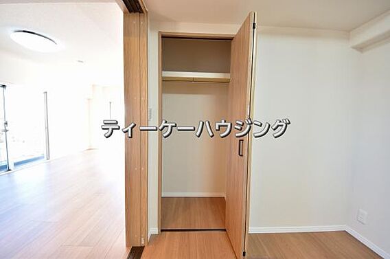 ゆとりある収納...