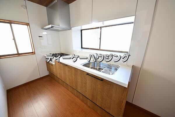 いつでも清潔に、お手入れ楽々なシンク。浄水機能を備えた水栓も魅力です。