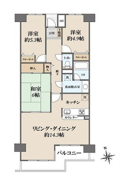 間取り：311002507237