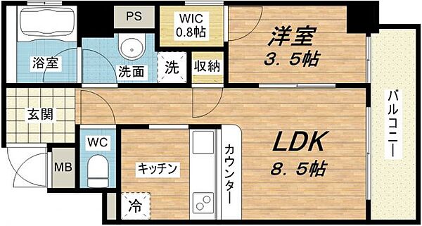 同じ建物の物件間取り写真 - ID:227078445926