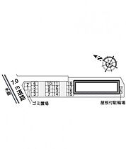 レオパレスハピネスいずみや 203 ｜ 岡山県倉敷市福田町古新田906-1（賃貸アパート1K・2階・28.02㎡） その3