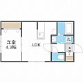 リベルタ北11条4階4.9万円