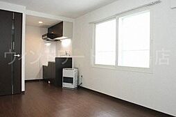 ベレール中の島 101 1階1DKのリビング/ダイニング