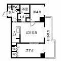 ブランシャールALAIN中島公園6階10.0万円