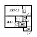 エスポワール豊平公園2階5.4万円