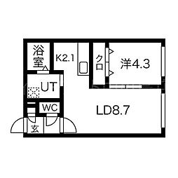 ボヌール美園 4階