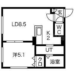 ルーク南8条 5階