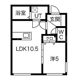 リバーサウス菊水II 3階