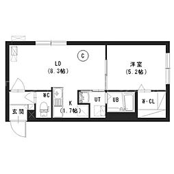 ブランブリエ中の島A棟 4階