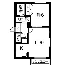 クレスト菊水 4階/403