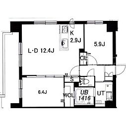 グリーンヒル真駒内 2階