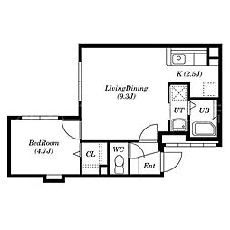 ル・シエル美園 2階