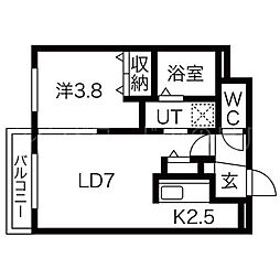 Tela bianca月寒中央(テーラ・ビアンカ) 3階