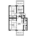 柏丘団地AA-44階4.0万円