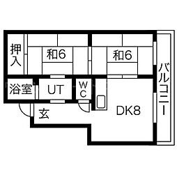 中の島三和ハイツ 1階
