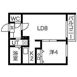 ラフィーネ澄川 4階