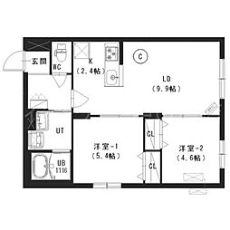 仮称)平岸3-5 2階/202