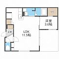 casaATHiragishi2nd1階5.0万円