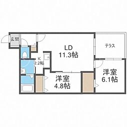 ブランシャール琴似STATION 1階
