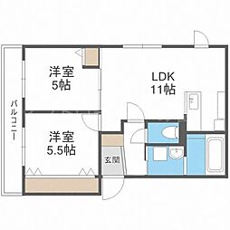 アルトローマ平岸 3階
