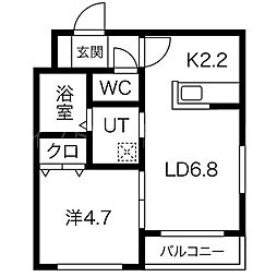 Rubia白石(ルビア白石) 4階