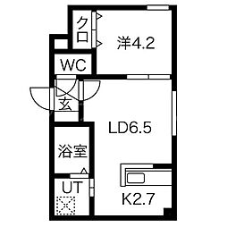 サクラブール澄川 2階