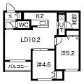 BlancShard栄町FOREST4階7.2万円