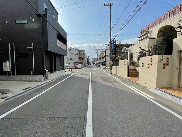 前面道路含む現地（2026年1月）撮影